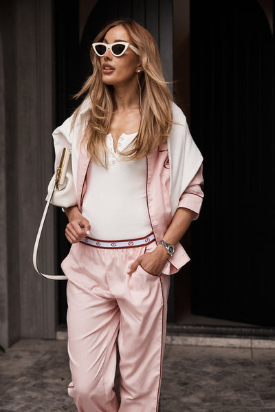 Susanna Cotton Long PJ Set