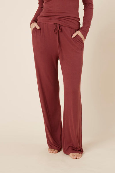 Athens Ribbed Long Pants