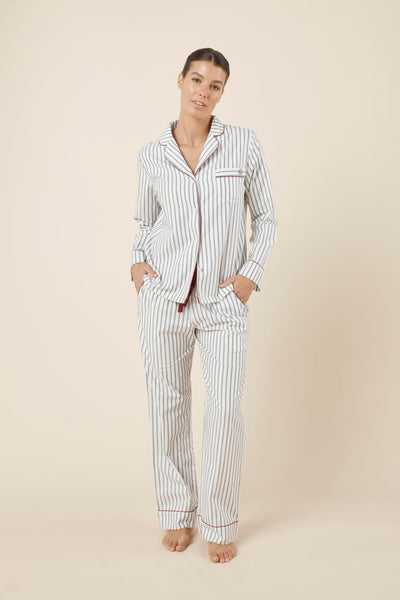 Octavia Cotton Stripe PJ set