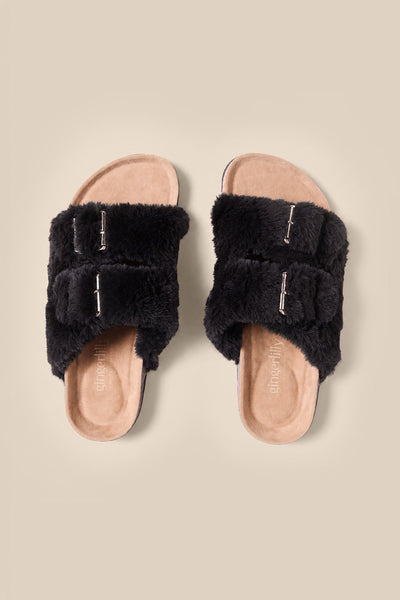 Sorrento Slipper In Black