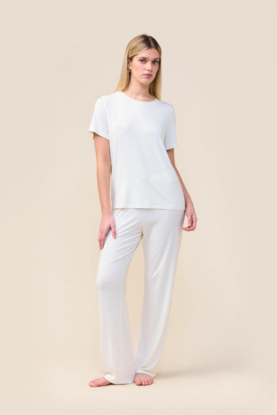 Inez Bamboo Pant with Stripe