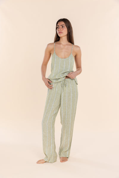 Zoey Long Linen Pants