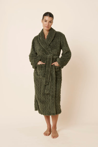 Gabriella Plush Long Robe