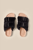 Gingerlilly Sorrento Slipper in Black - Top