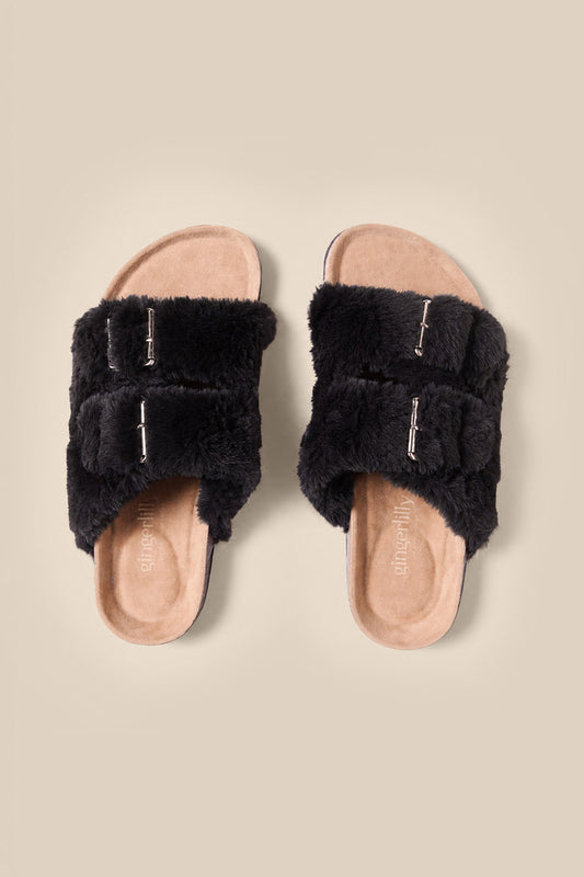 Sorrento Slipper In Black