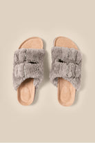 Gingerlilly Sorrento Slipper in Grey - Top