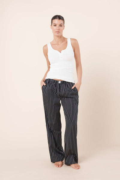 Willow Cotton Striped Pant