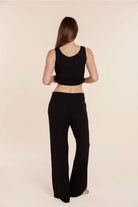 Athens Ribbed Long Pants - Gingerlilly Sleepwear