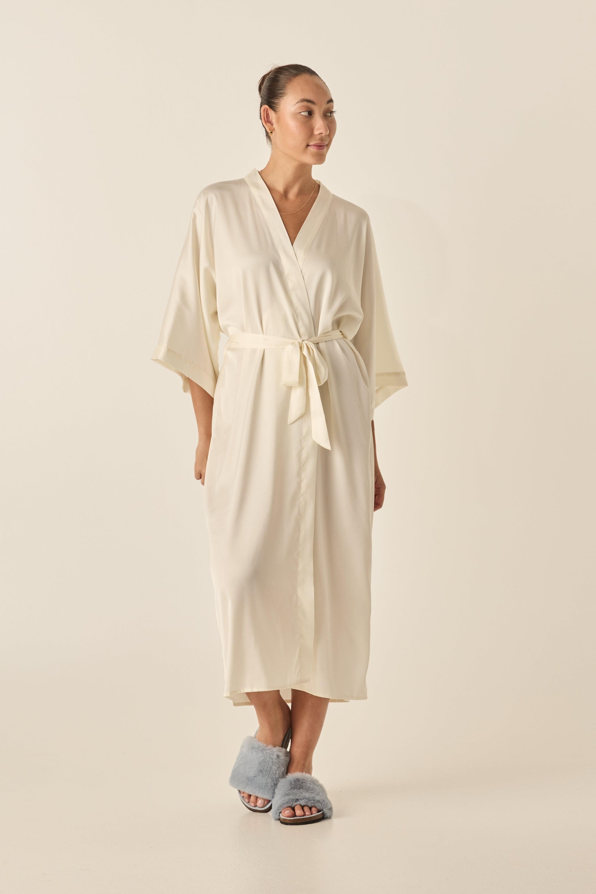 Capri Blue Slipper - Gingerlilly Sleepwear