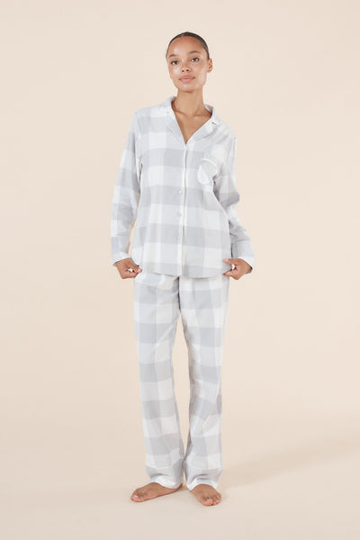 Emery Buffalo Check Cotton PJ set