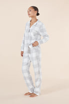 Emery Buffalo Check Cotton PJ set - Gingerlilly Sleepwear