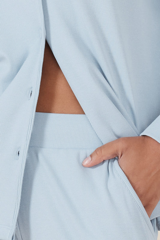 Emilia Ribbed Lounge PJ set - Gingerlilly Sleepwear