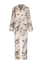 Estelle Butterfly Silky Satin Set  - Gingerlilly Sleepwear