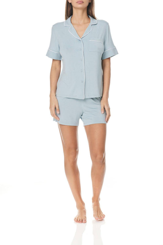 Gaia Blue Haze Modal Pj - Gingerlilly Sleepwear