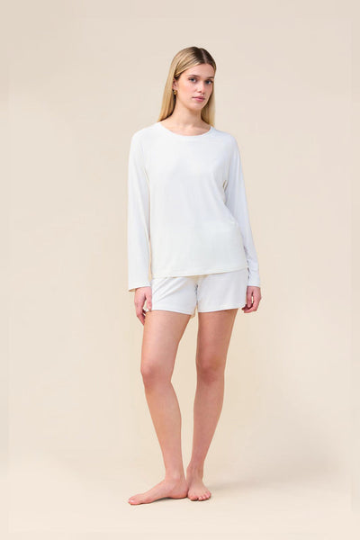 Solene Long Sleeve Top with Stripe
