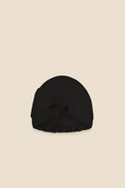 Majestic Black Pure Silk Turban - Gingerlilly Sleepwear