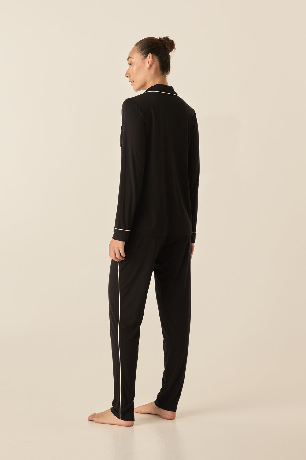 Marnie Black Bamboo Set - Gingerlilly Sleepwear