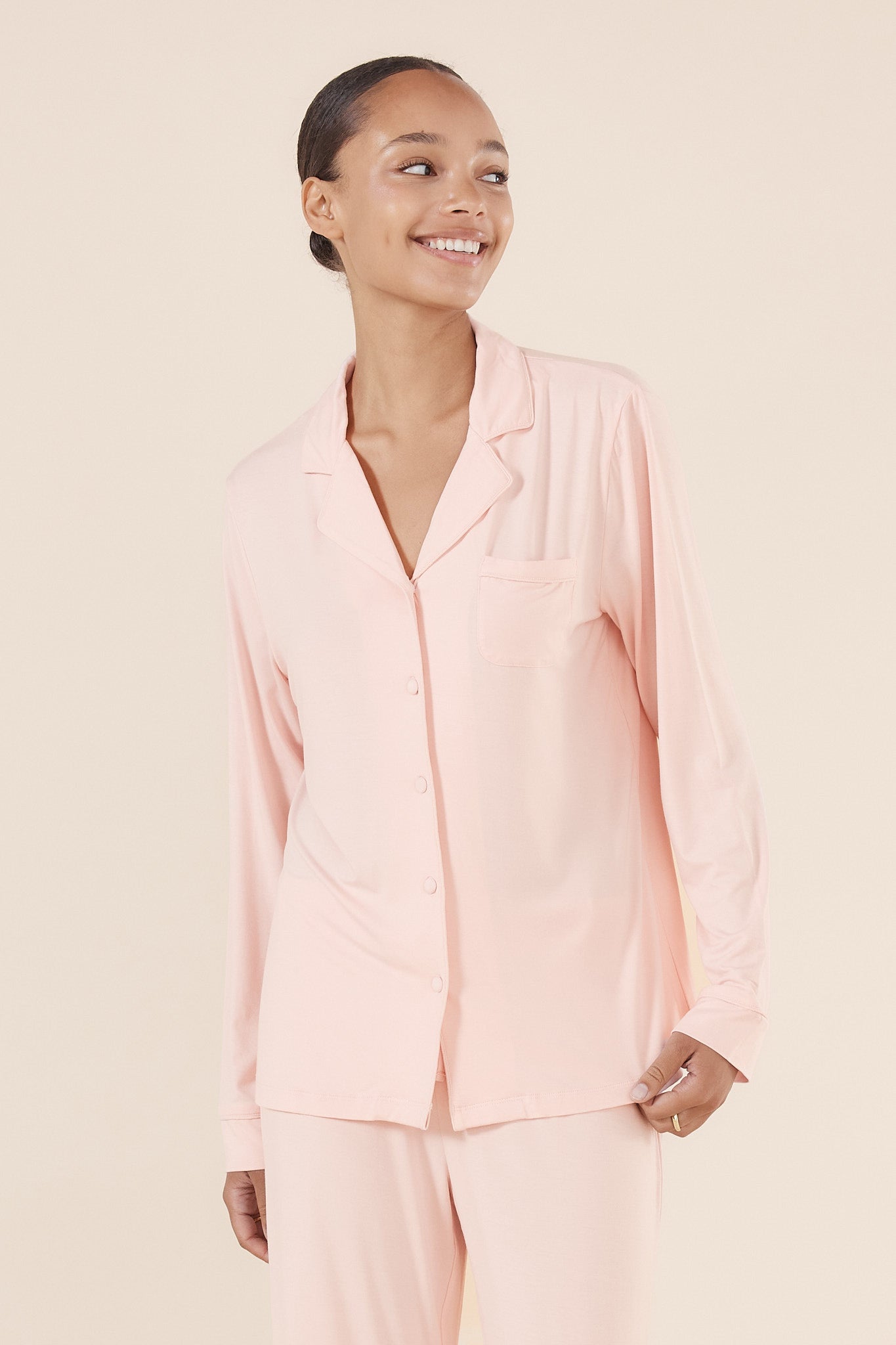 Tessa Bamboo Long PJ set - Gingerlilly Sleepwear