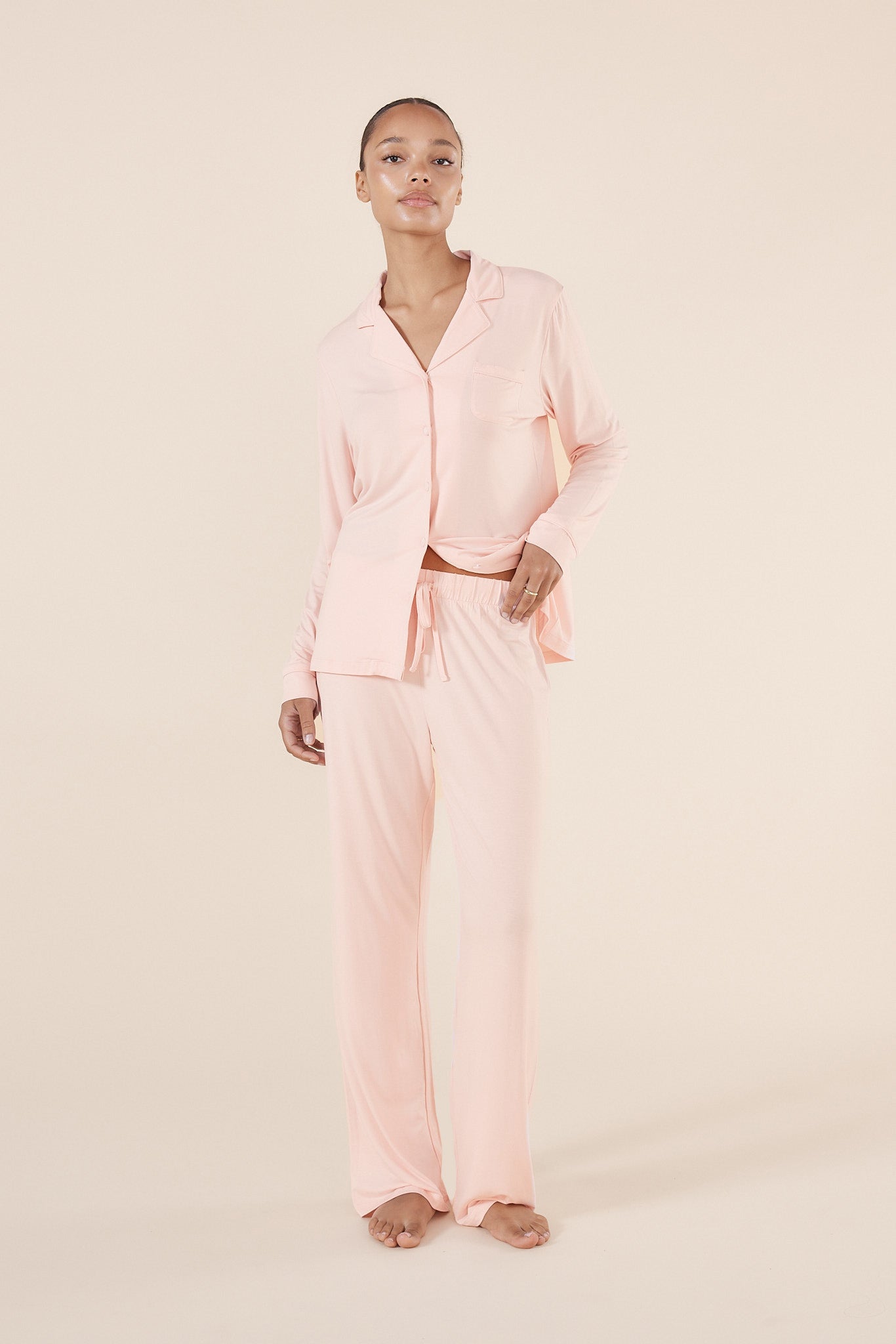Tessa Bamboo Long PJ set - Gingerlilly Sleepwear