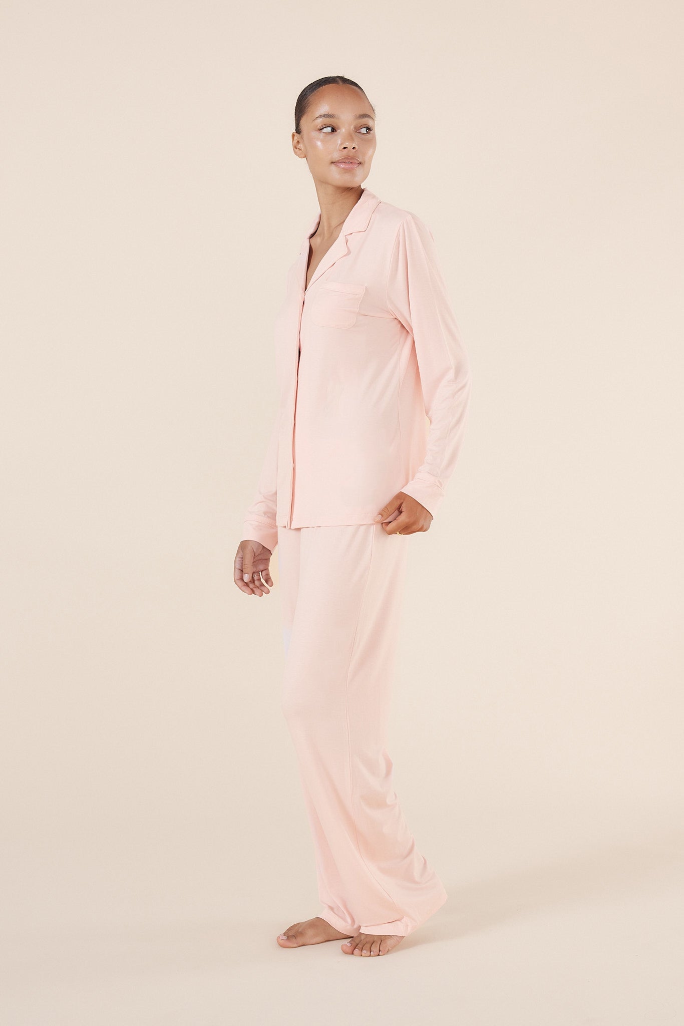 Tessa Bamboo Long PJ set - Gingerlilly Sleepwear