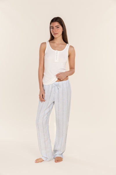 Zoey Long Linen Pants